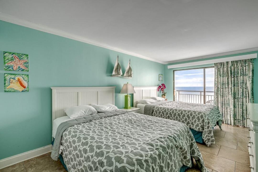 Oceanfront 2Br At Blue Water Villa Myrtle Beach Exterior photo